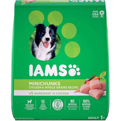 IAMS PROACTIVE HEALTH Minichunks Dry Dog Food - Best Dry Foods for Dogs