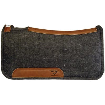 Diamond Wool Contour Felt Ranch Pad