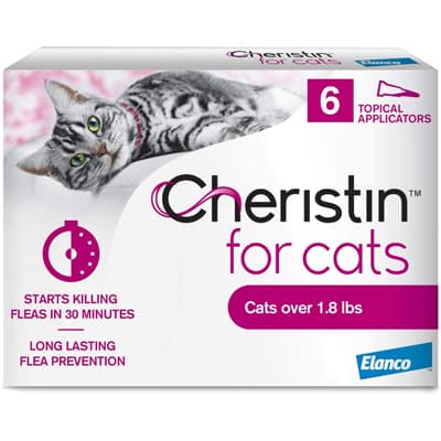 Cheristin for Cats Topical Flea Prevention - Best Cat Flea Treatments