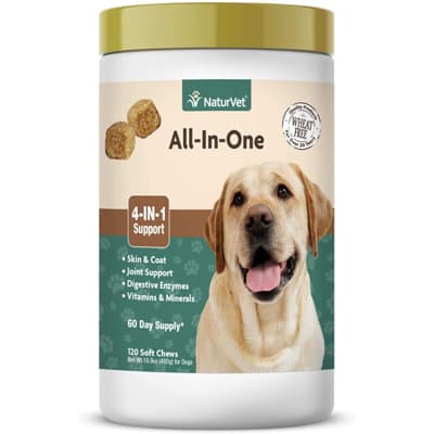 NaturVet – All-in-One Support - Best Vitamins for Dogs