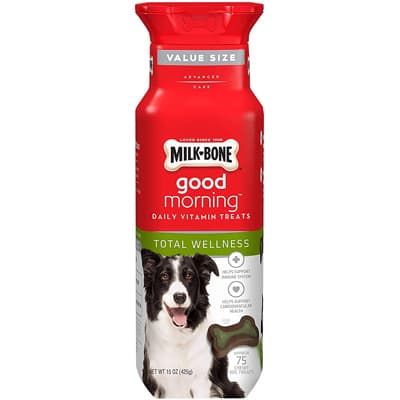 Milk-Bone Daily Vitamin Chewy Treats for Dog - Best Vitamins for Dogs