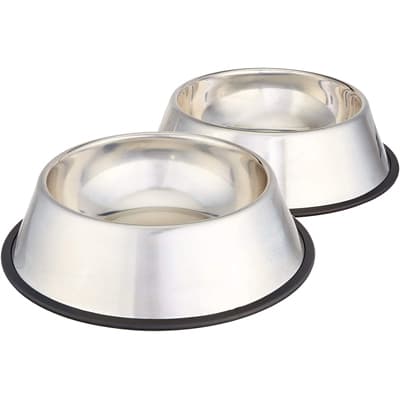 AmazonBasics Stainless Steel Dog Bowl - Best Stainless Steel Dog Bowls