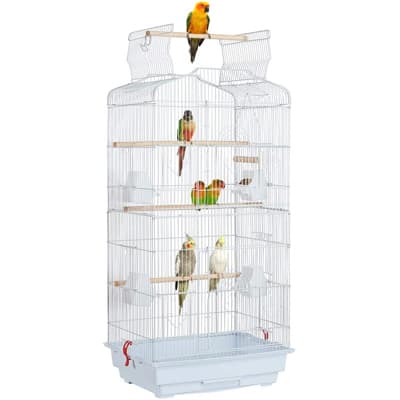 YAHEETECH 41-Inch Open Top Medium Parakeet Bird Cage - Best Bird Cages