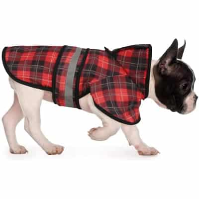 HDE Dog Raincoat Hooded Slicker Poncho