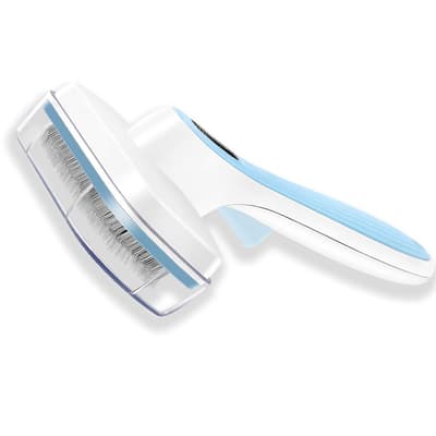 UPSKY Dog and Cat Self Cleaning Slicker - Best Cat Grooming Brushes